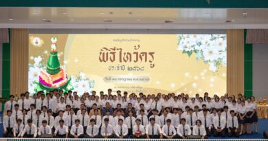 พิธีไหว้ครูประจำปีการศึกษา 2568
